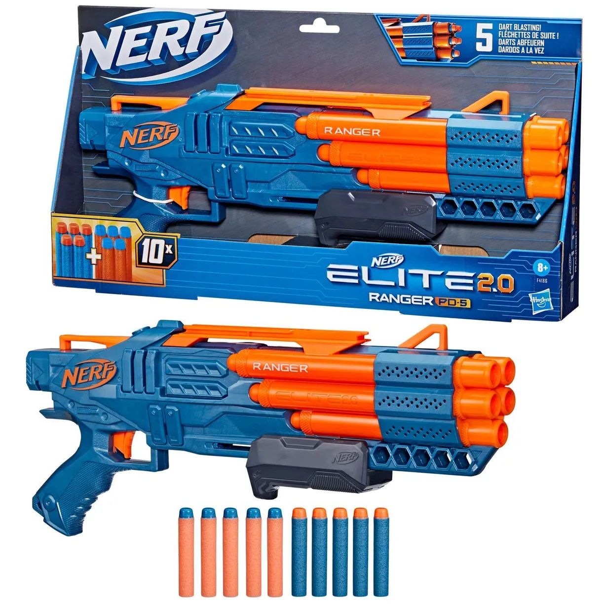 Nerf elite 2. бластер нерф 2. 0 турбина e9481. бластер hasbro нерф элит 2. нёрф елите2.