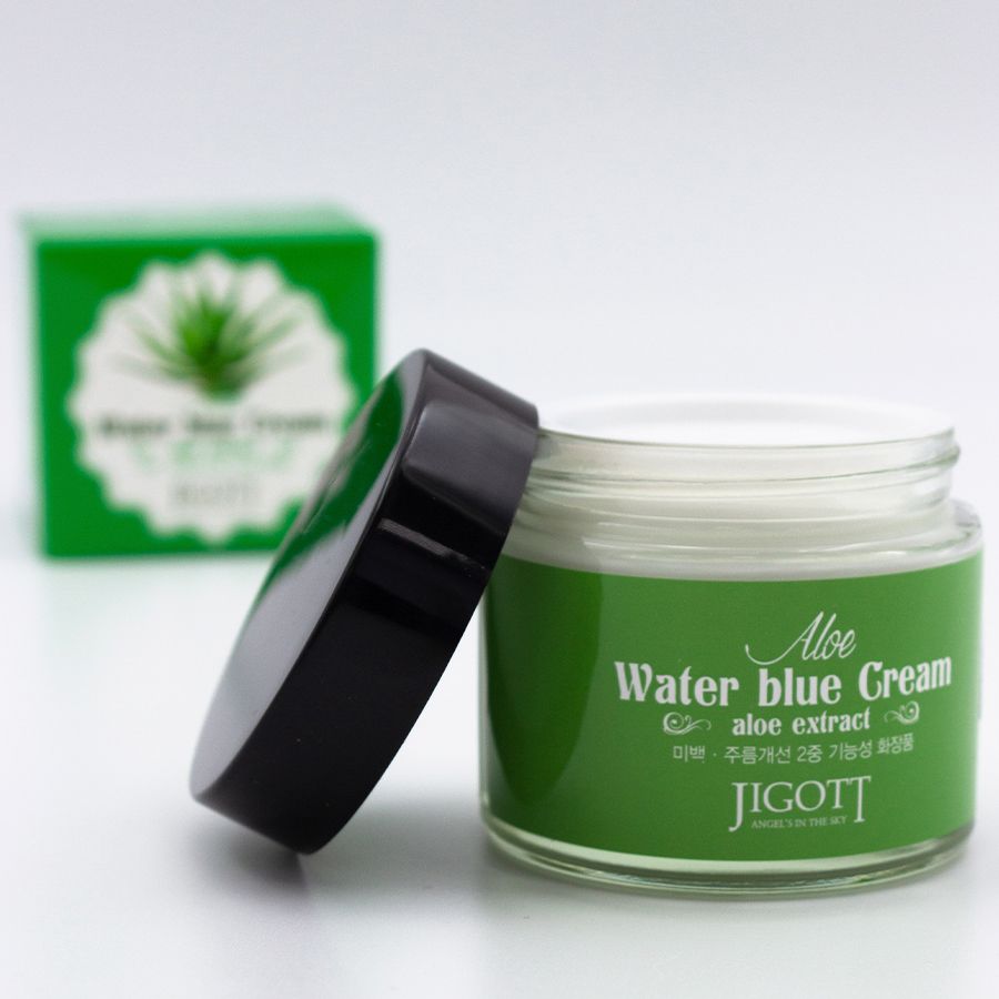 Jigott aloe. Jigott крем с алоэ. Крем для лица Jigott Aloe Water Blue Cream с экстрактом алое 70ml. Jigott крем для лица с алоэ Jigott Aloe Water Blue Cream, 70 ml 70мл. Jigott крем для лица увлажняющий с экстрактом алоэ Aloe.