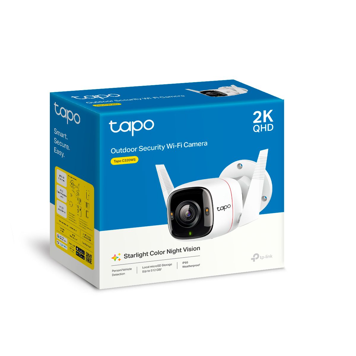 売り廉価 ⭐️未開封⭐️ Tapo C320WS 2台 - PC周辺機器