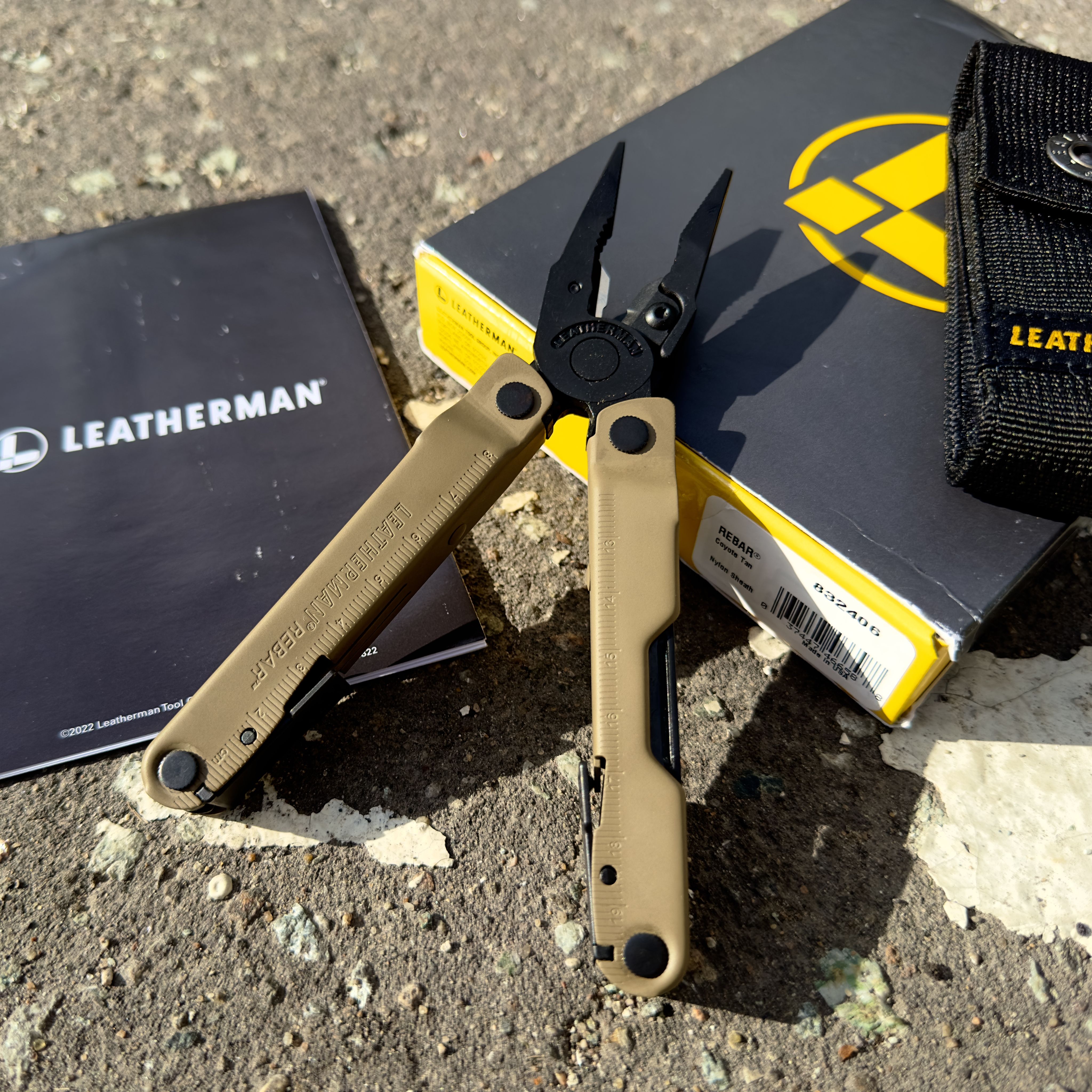 Мультитул Leatherman Rebar Coyote Tan