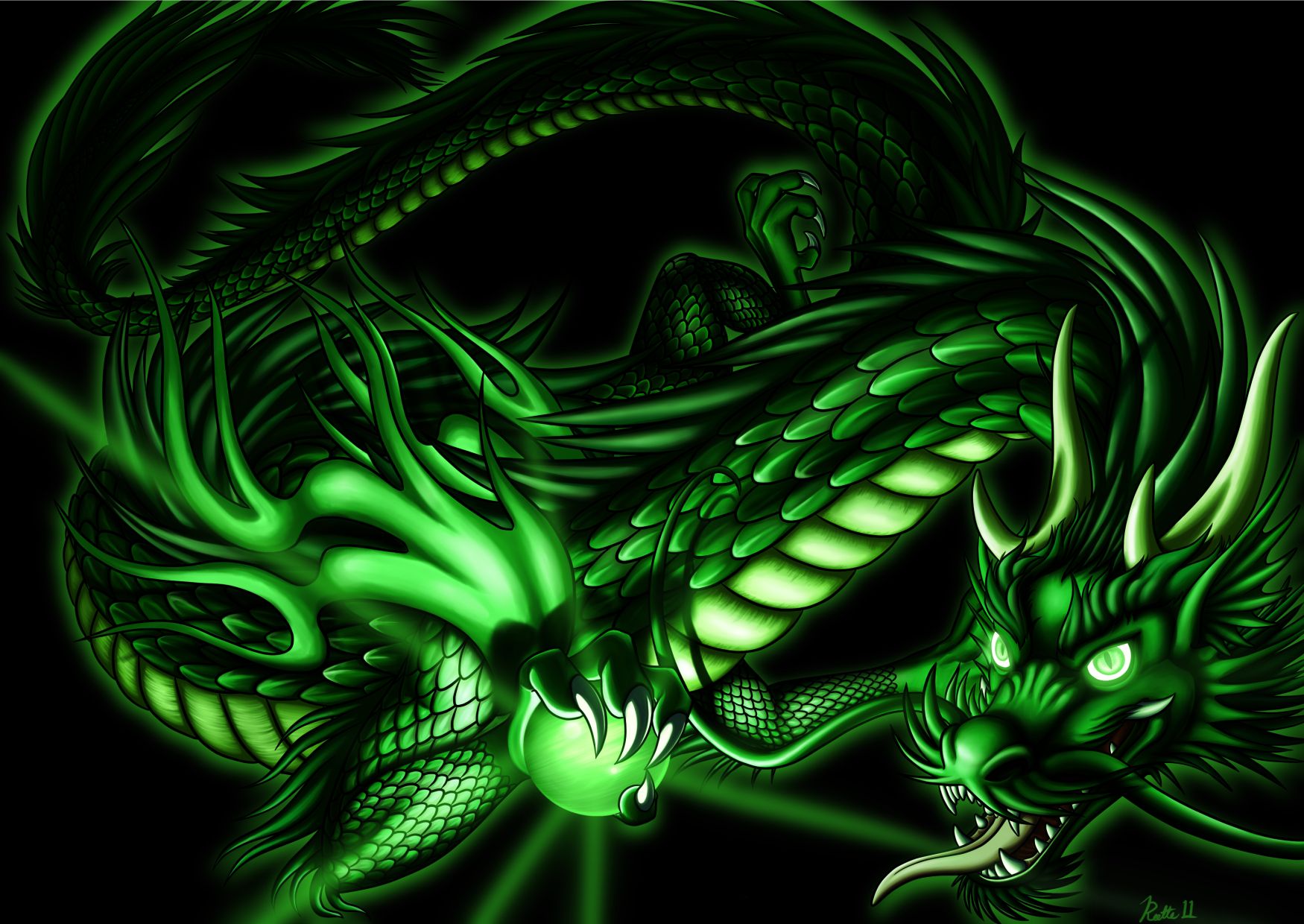 Красивые картинки на телефон дракон. Китайский зеленый дракон 2024. Неон драгон. Неоновый дракон. Картинки на рабочий стол драконы.
