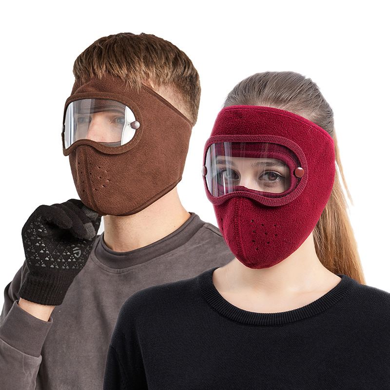 Пылезащитная Балаклава. Шерстяная маска для лица. Маска одежда. Шапка Balaclava Goggles.