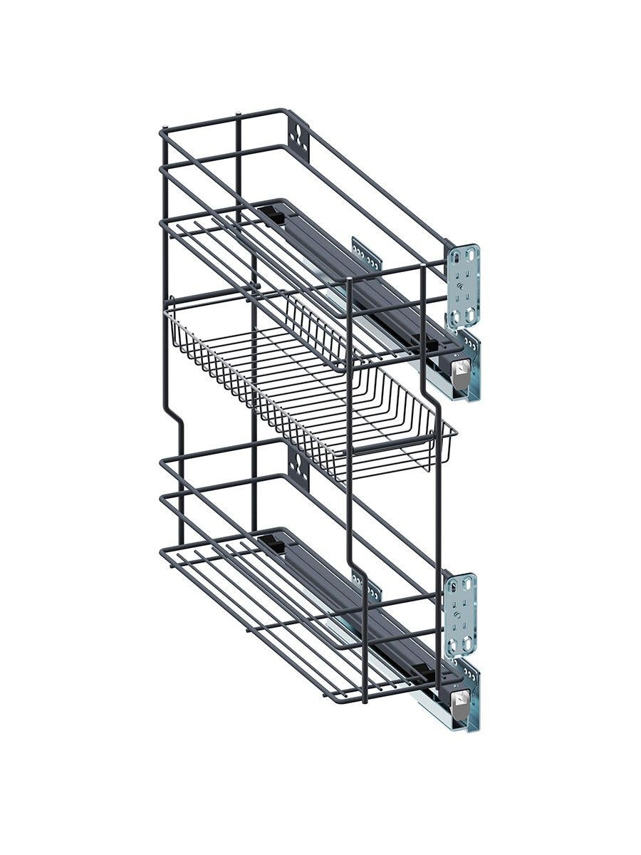 Корзина выдвижная для кухни 200