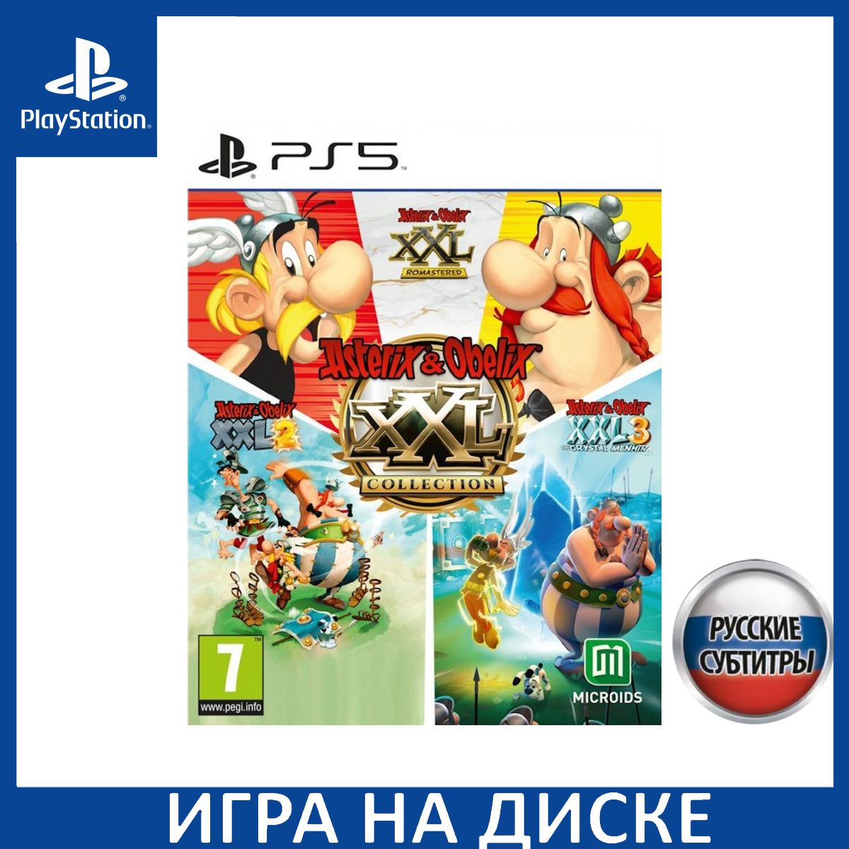 Игра Asterix and Obelix XXL Collection PS5 Русская Версия Диск на PlayStation 5