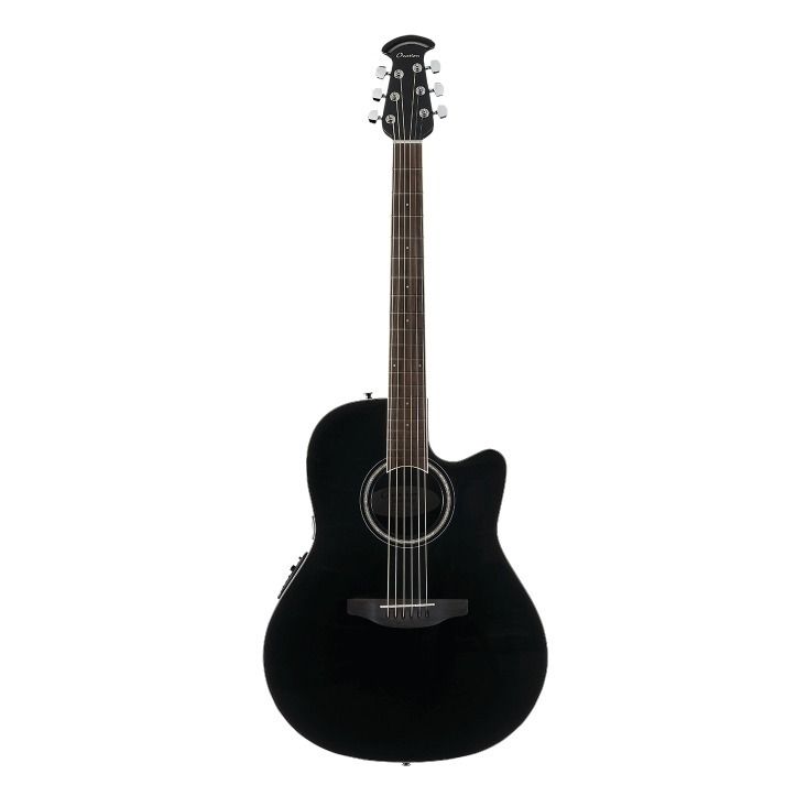 Ovation Электроакустическая гитара CS24L-5G Celebrity Standard Mid Cutaway Black 6-струнная, корпус Ель