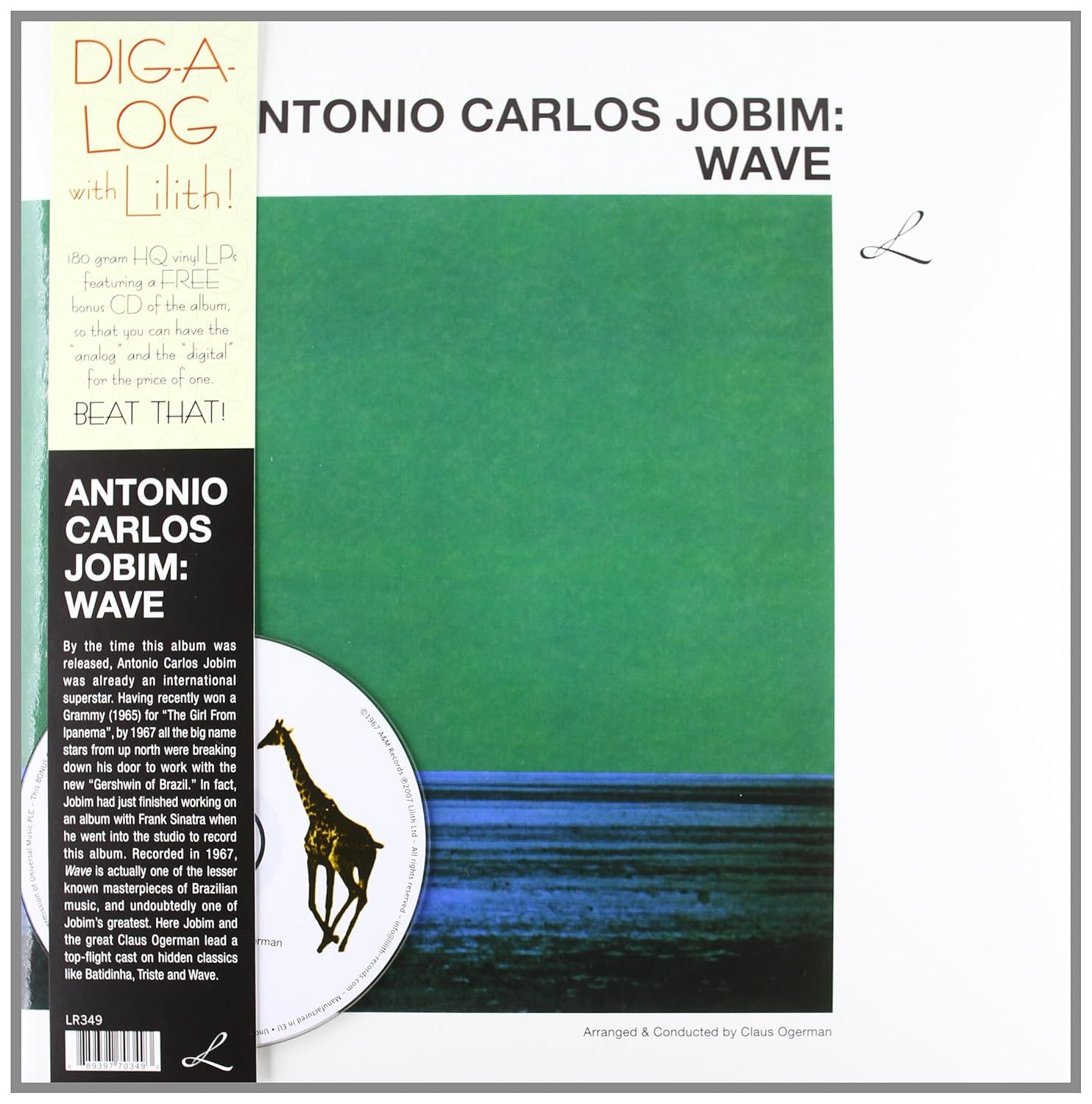 Waves lp. Jobim Antonio Carlos "Wave". Antonio Carlos Jobim винил. Wave Antonio Carlos Jobim Vinyl. Antonio Carlos Jobim the girl from Ipanema