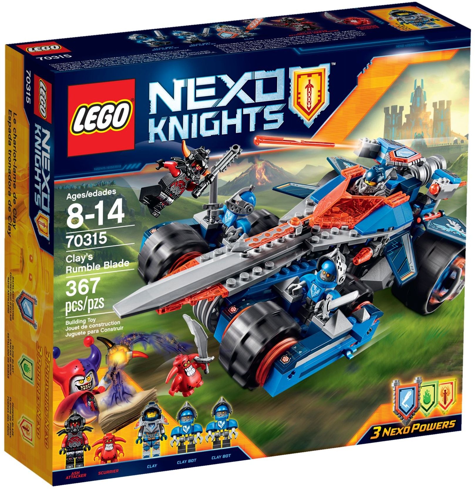 Lego nexo knights 70315 on sale