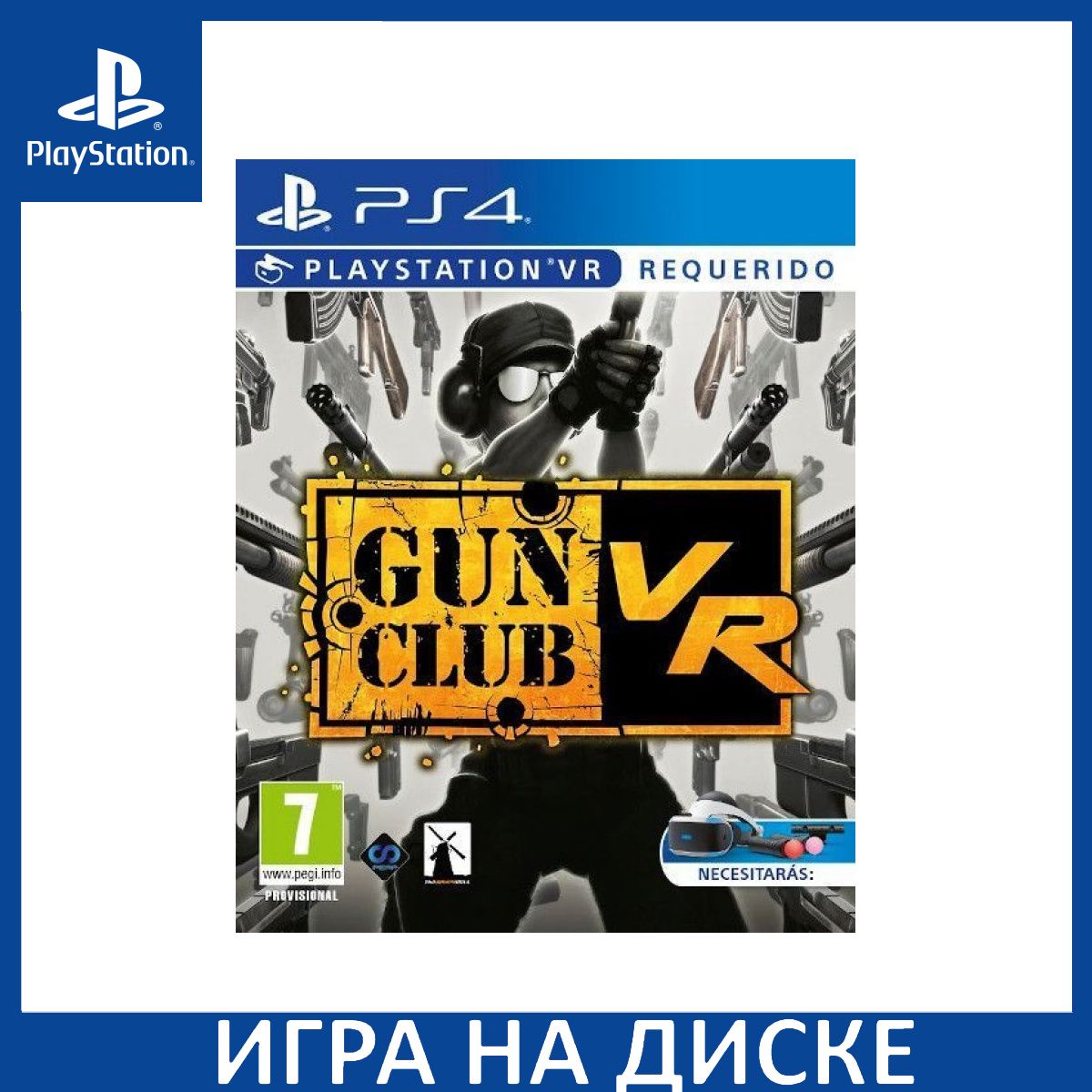 Игра Gun Club VR (только для PS VR) PS4 Диск на PlayStation 4