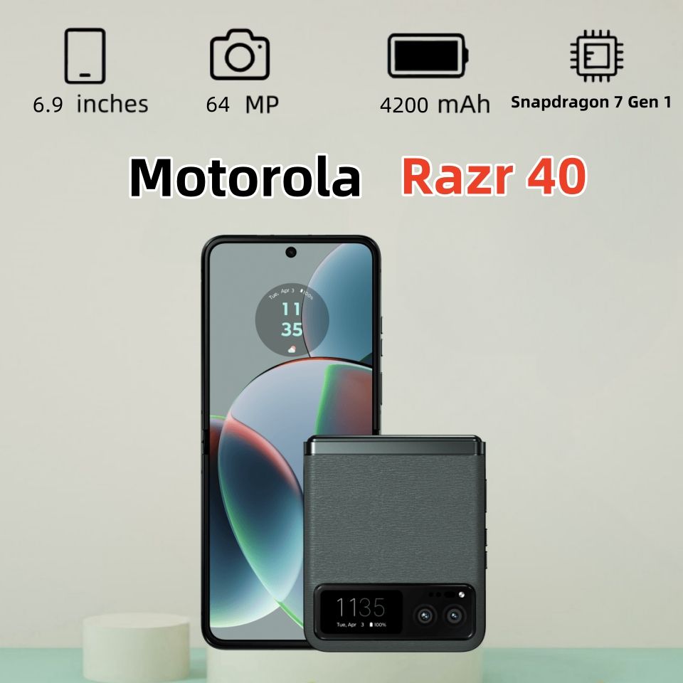 MotorolaСмартфонRazr408/128ГБ,черный