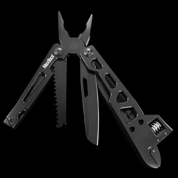 Мультитул NexTool Multi-function Wrench Knife Black (NE20145)