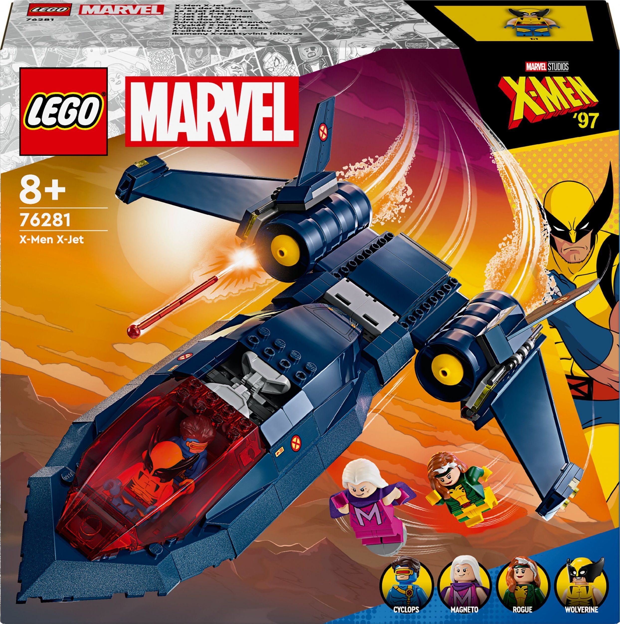 Конструктор LEGO Marvel Jet X-Men (76281) - купить с доставкой по выгодным  ценам в интернет-магазине OZON (1391329474)