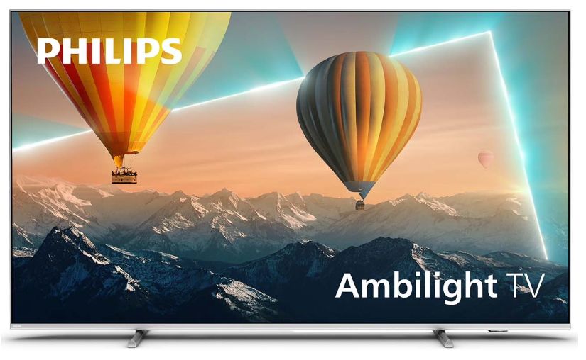 PhilipsТелевизор50PUS8057/6050"4KUHD,светло-серый