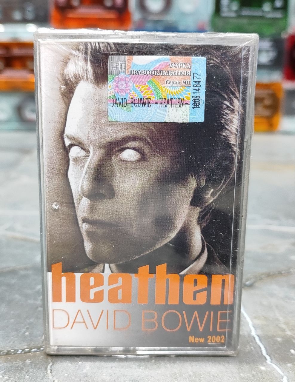 David Bowie Heathen, 2002, (кассета, аудиокассета) (МС), оригинал.