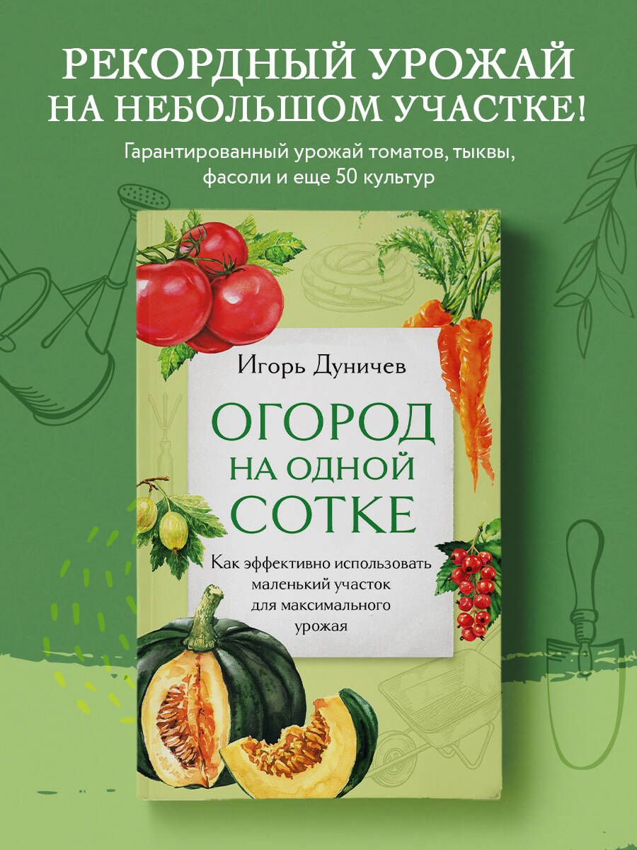 Огород на одной сотке. Как эффективно использовать маленький участок для  максимального урожая