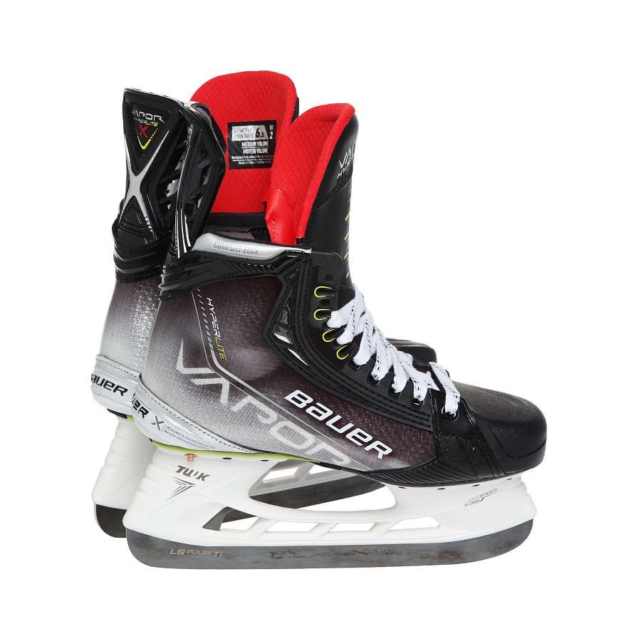 Коньки Bauer Vapor Hyperlite. Коньки Bauer Vapor Hyperlite SR. Hyperlite 2 коньки Bauer. Хоккейные коньки Bauer Vapor Hyperlite 2. Бауэр м5