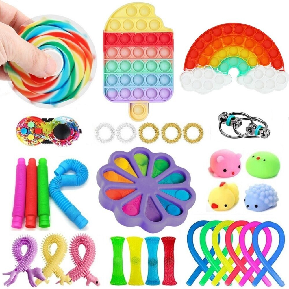 fidget toys pack 100