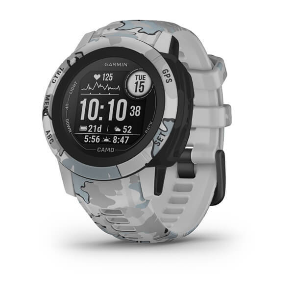 Смарт-часы Garmin Instinct 2S, Camo Edition, Mist Camo, WW, серый камуфляж, 010-02563-03  #1