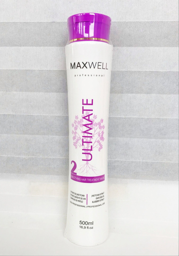 Кератин для выпрямления волос MAXWELL Ultimate 500ml #1