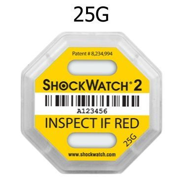 Индикатор удара Шоквотч 2 ShockWatch 2 25G 2 шт. #1