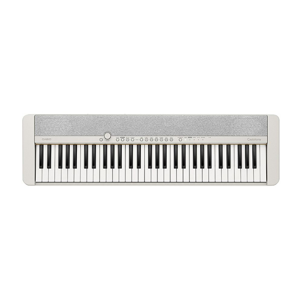 CASIO CT-S1WEC2 портативный инструмент Light Piano с 61 клавишей фортепианного типа, без б/п (AD-E95100LG) #1