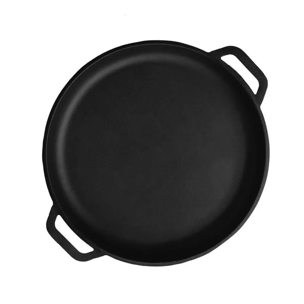 Крышка-сковорода чугунная 360 термообработанная (MANOLI) #1