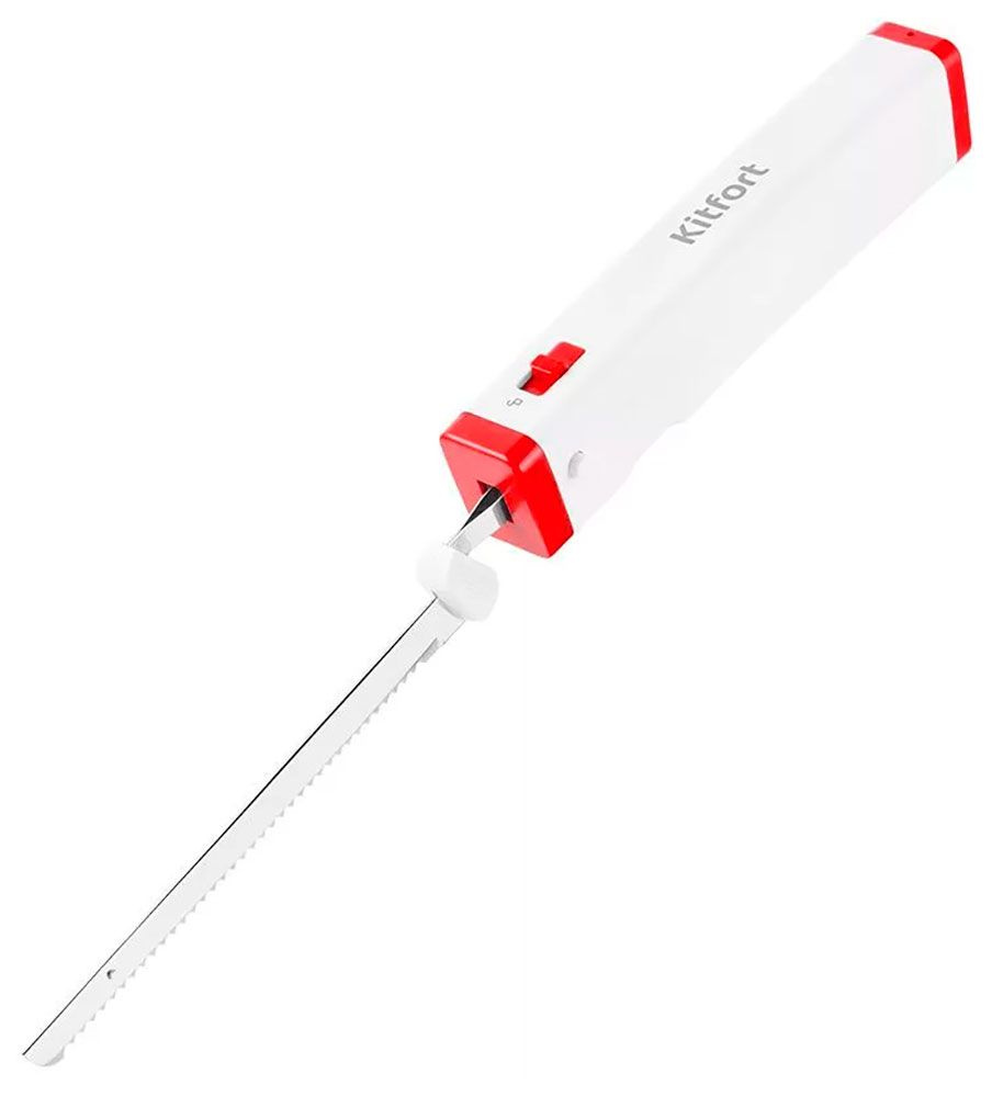 Kitfort Электрический нож КТ-4073-1, бело-малиновый, белый, малиновый  #1