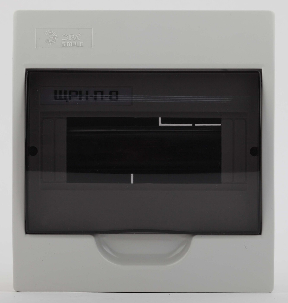 Бокс ЭРА Simple ЩРН-П-08, навесной, белый, 19,8 х 18,4 х 9,5 см ...