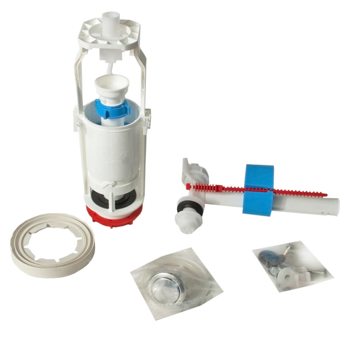 Арматура смывная с боковой подводкой 1/2\", с штуцером, кнопка ...?