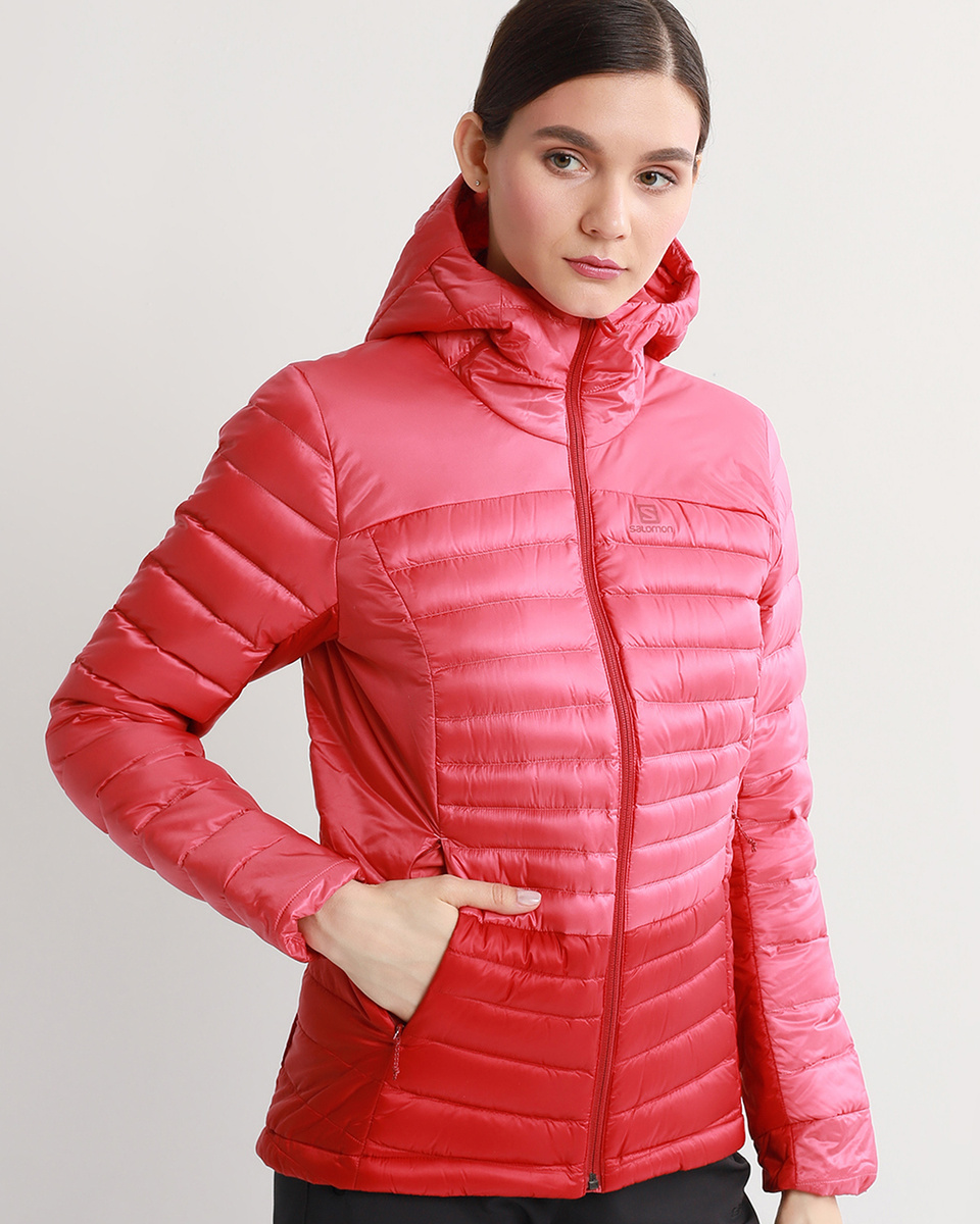 salomon womens haloes down hooded jacket