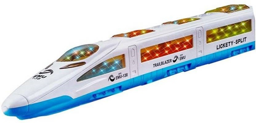 Поезд сапсан игрушка на батарейках Train 3D/3д звук — купить в интернет ...