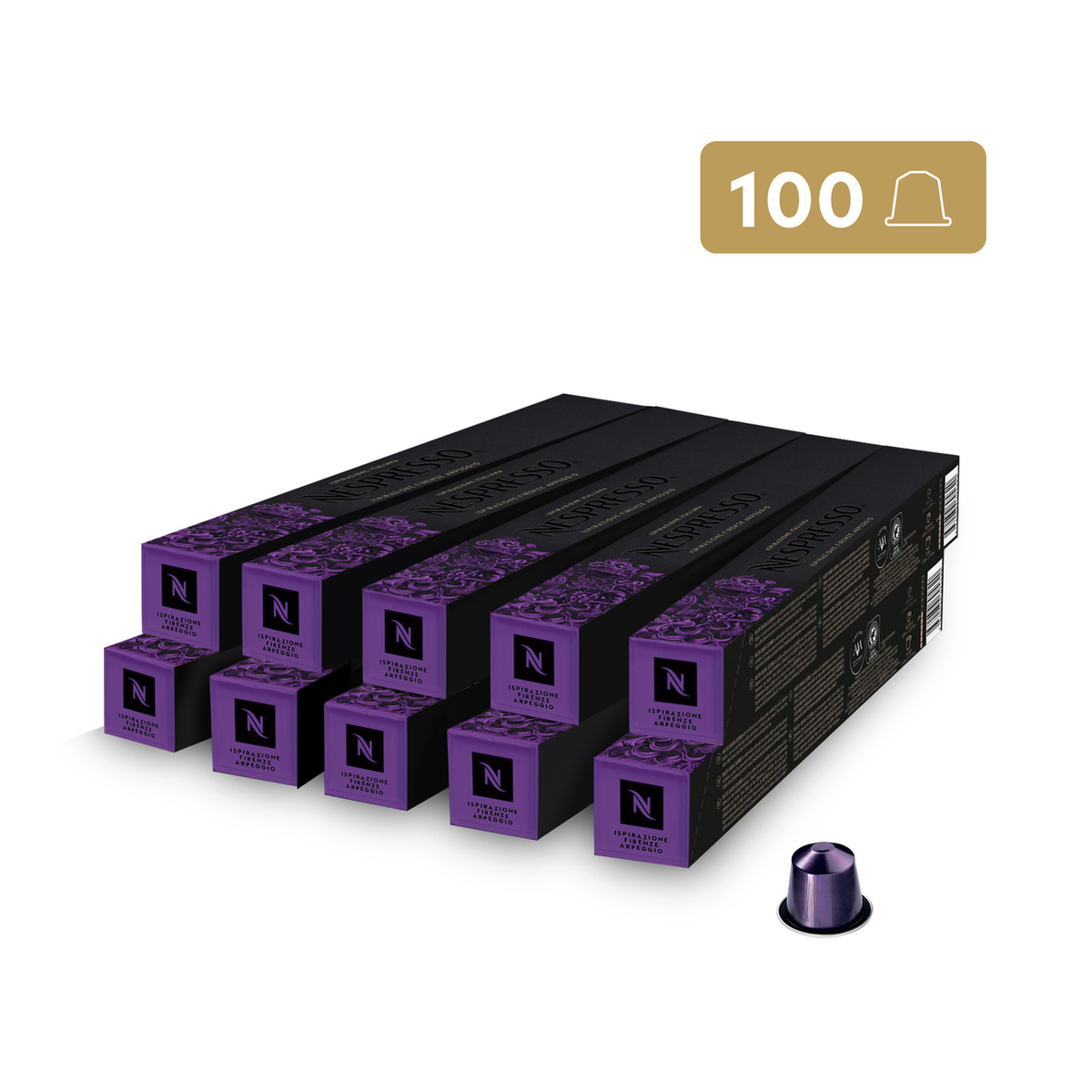 Оригинальные капсулы Nespresso, система Original, набор Ispirazione ...