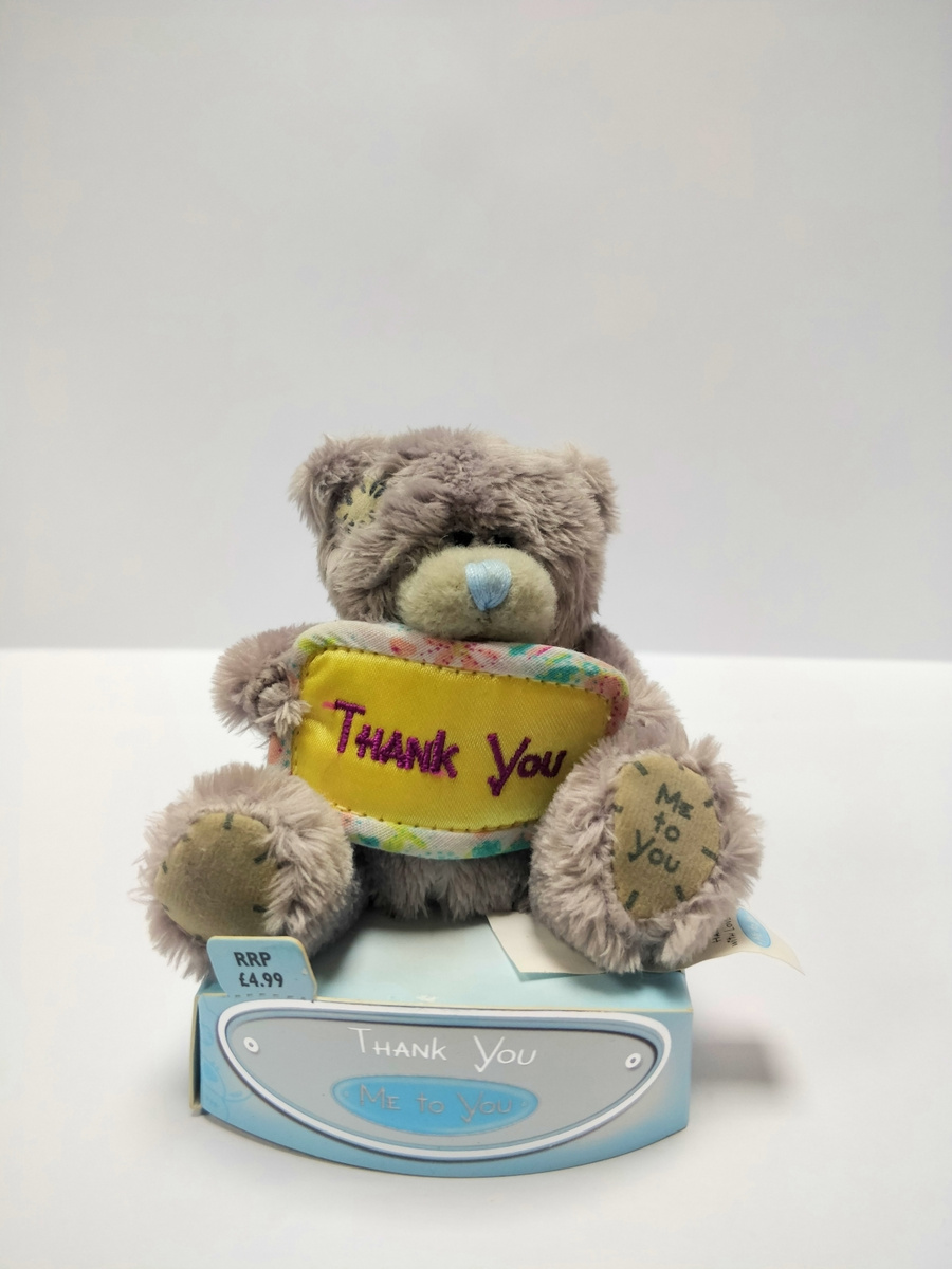 Мишка Me to You 7.5 см - с плакатом "Thank you" — купить в интернет ...