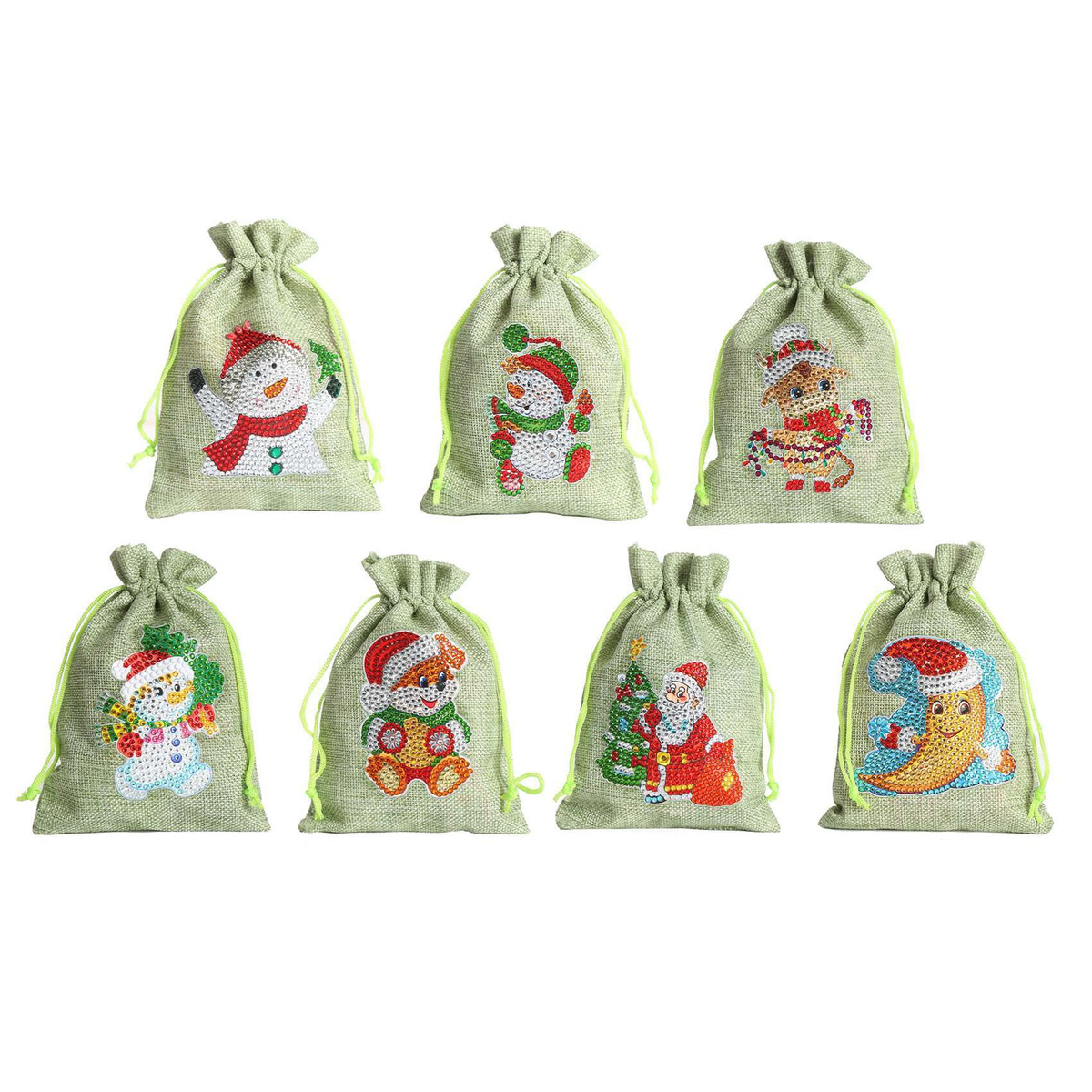 Новогодние Мешки Из Мешковины Новогодние Мешки Из Мешковины