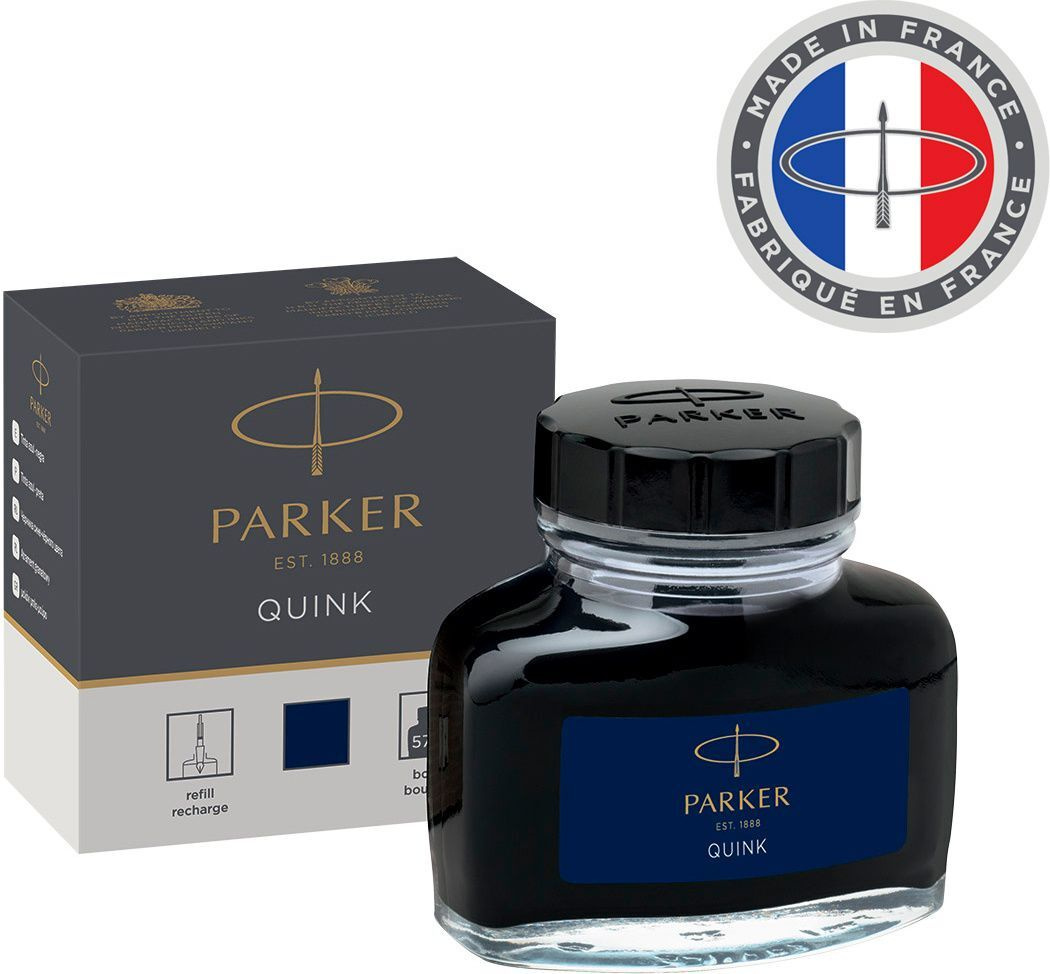 Parker Чернила для перьевых ручек Quink цвет сине-черный #1