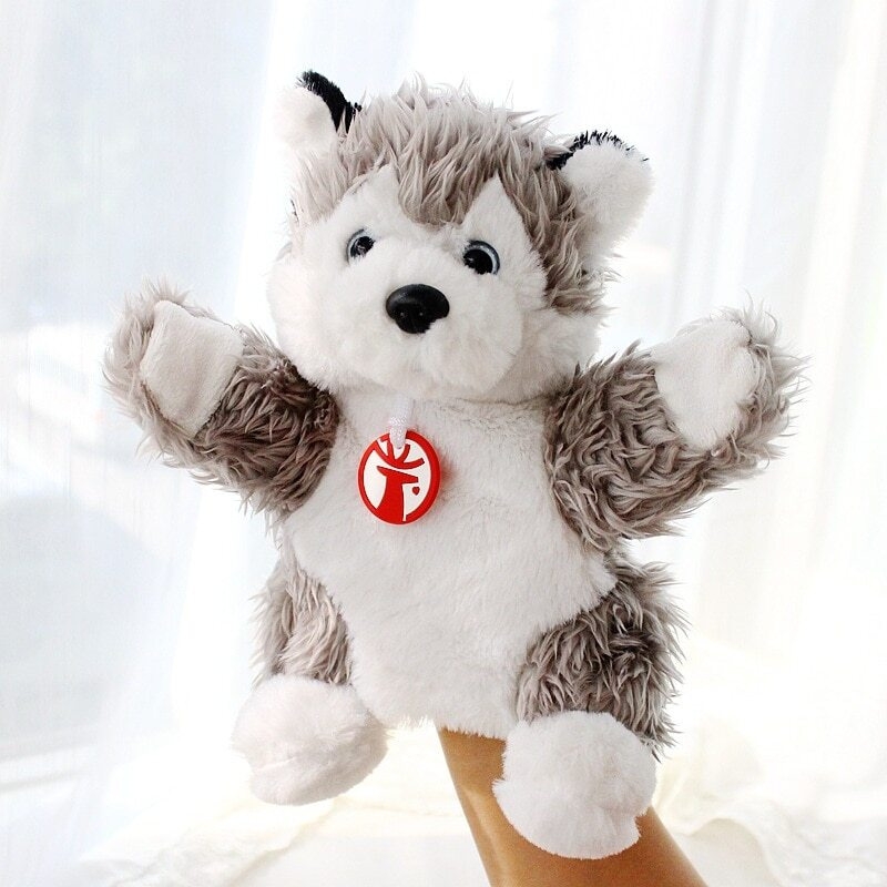 Мультяшная ручная кукла, плюшевая кукла, перчатки с