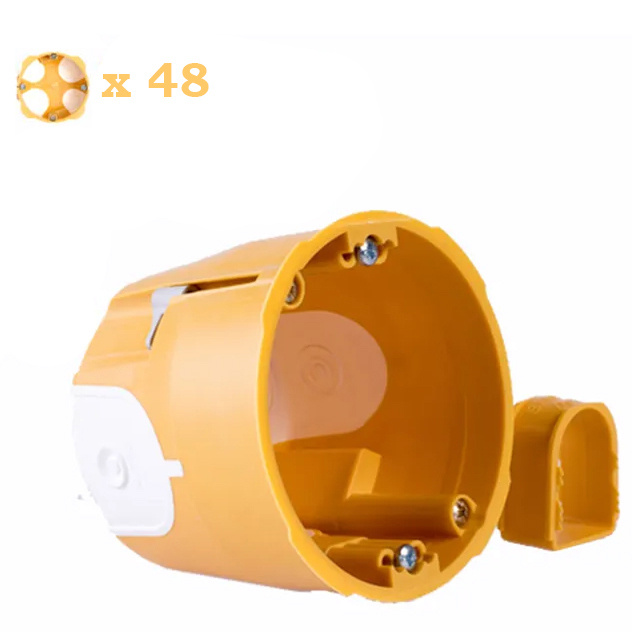 Kopos 70. Одноместный герметичный подрозетник в дерево, гипсокартон ...