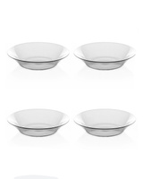 Набор тарелок, Тарелка Радость в Дом, 4 шт, Силикатное стекло. Спонсорские товары