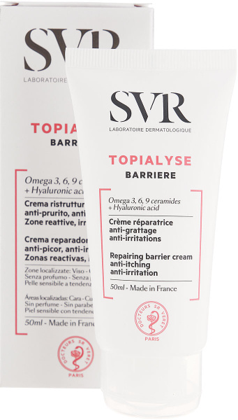 SVR ТОПИАЛИЗ Барьер Крем для ухода за кожей 50 мл - купить с доставкой ...