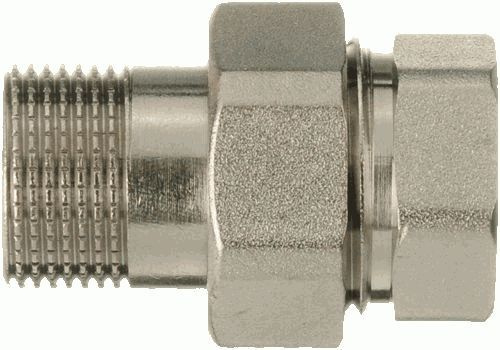 Американка прямая латунь 1" резьба внутренняя/наружная Terma 06293 ...