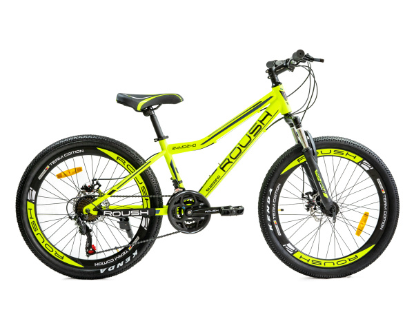 Велосипед горный ROUSH 24" стальная рама, 21 скорость, переключатели ...
