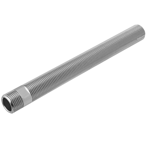 Сгон латунный 1/2" н/н - 200 мм (хром), ИС.070684 - купить по выгодной ...