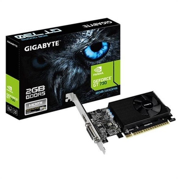 Видеокарта Gigabyte GeForce GT 730, 2 ГБ GDDR5, GDDR5 - купить по ...