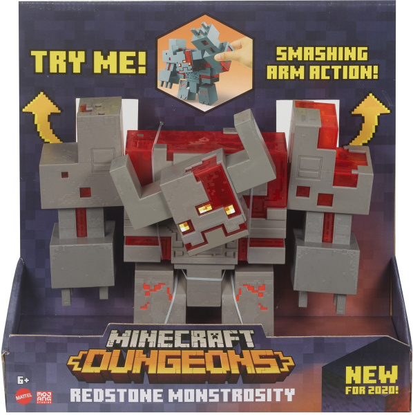 Фигурка Mattel Minecraft Монстр из Подземелья, GVV13 - купить с ...