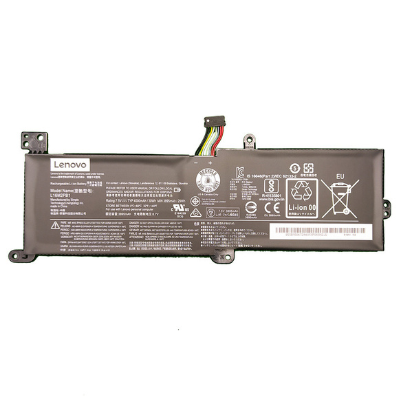 Аккумулятор L16M2PB1 Lenovo 320-14 320-15 320-17 7.5V 30Wh 4000mAh Orig ...