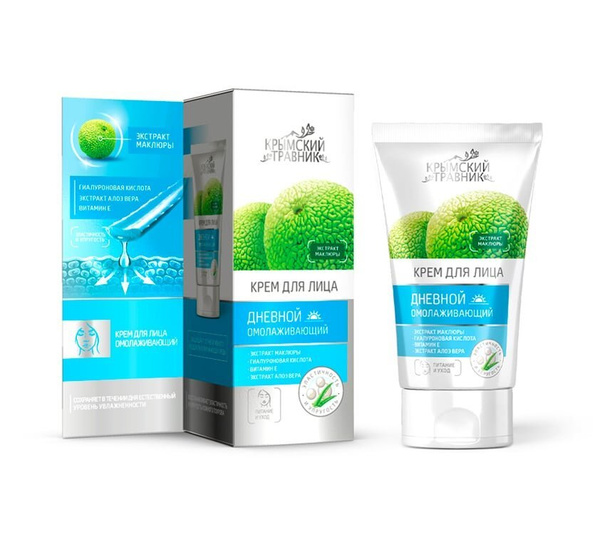 Крымский Травник Крем для лица дневной омолаживающий с экстрактом ...