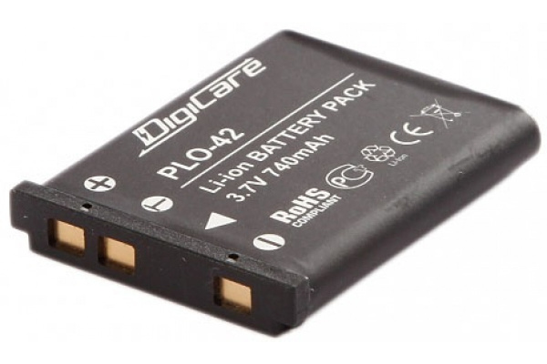 Аккумулятор для фотоаппарата DigiCare PLO-42 / Olympus LI-42b, LI-40b ...