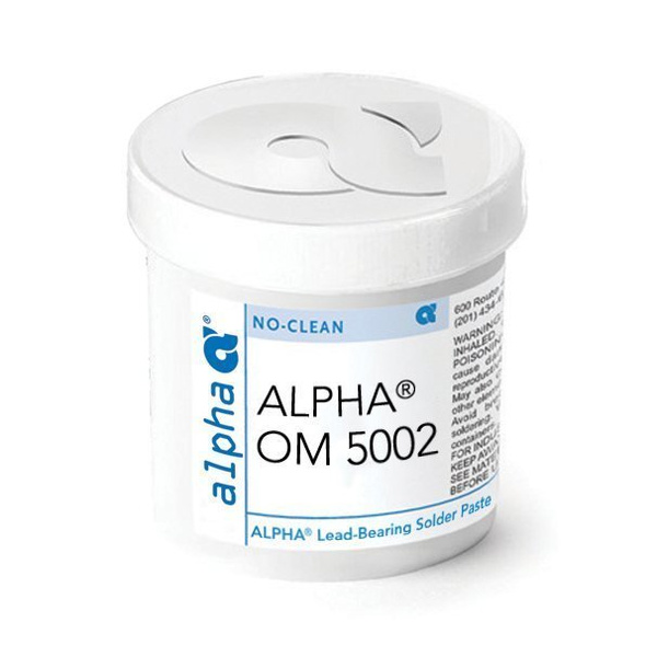 Alpha OM-5002 63/37 Свинцовая Паяльная Паста - купить с доставкой по ...