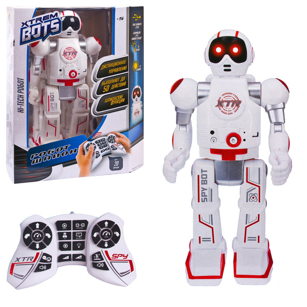Робот XTREM BOTS Шпион световые и звуковые эффекты 20 функций - купить ...