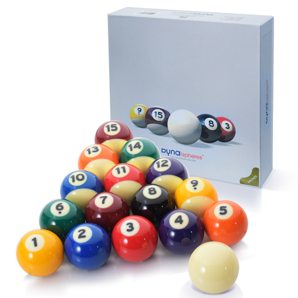 Шары для бильярда Dyna spheres Bronze Pool Next Gen 57,2 мм - купить с ...