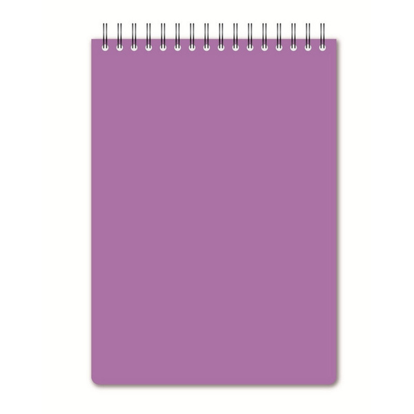 Блокнот А5, 60л, клетка Attache Bright colours Сиреневый - купить с ...